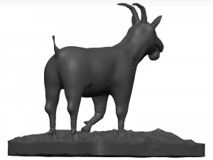Goat 3D Model