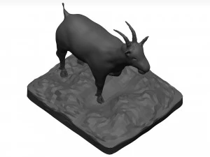 Goat 3D Model