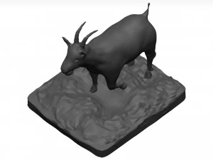 Goat 3D Model