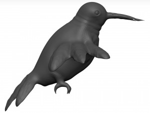 Humming bird 3D 模型