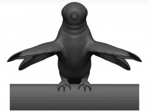 Humming bird 3D 模型