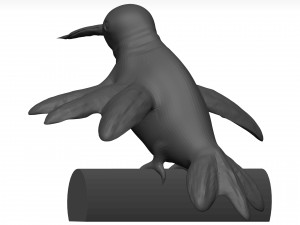 Humming bird 3D 模型
