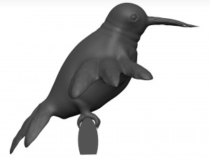 Humming bird 3D 模型