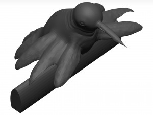 Humming bird 3D 模型