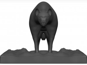 Hyena Model 3D