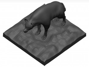 Hyena Model 3D