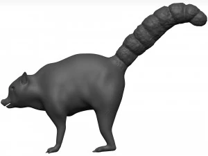 Lemur 3D Model
