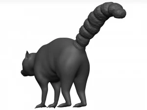 Lemur 3D Model