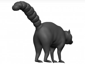 Lemur Model 3D