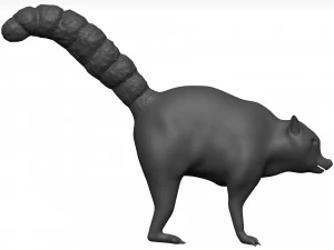 Lemur 3D Model