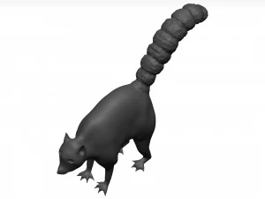 Lemur 3D Model