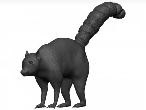 Lemur 3D Model