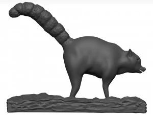 Lemur 3D Model