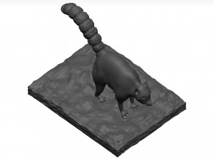 Lemur 3D Model