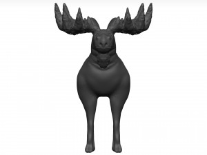 Moose 3D मॉडल
