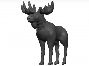 Moose 3D मॉडल