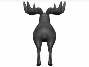 Moose 3D मॉडल