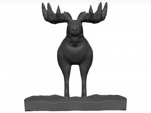 Moose 3D मॉडल