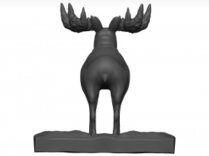 Moose 3D मॉडल