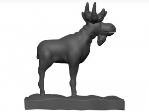 Moose 3D मॉडल