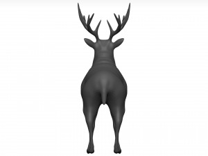 Mule deer Modello 3D