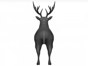Mule deer 3D Model