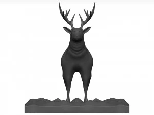 Mule deer 3D Model