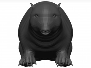 Otter Model 3D