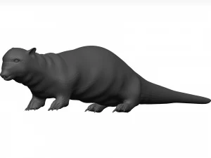 Otter 3D Model