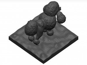 Poodle 3D 模型