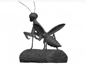 Praying mantis Model 3D