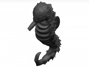 Sea Horse 3D Model
