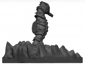 Sea Horse 3D Model