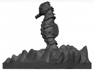 Sea Horse 3D Model