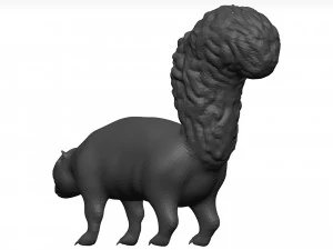 Skunk 3D Model