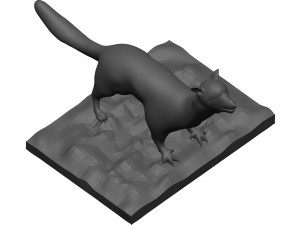 Weasle 3D 模型