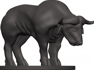 Buffalo 3D Print Model