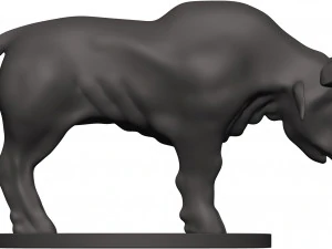 Buffalo 3D Print Model