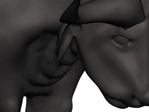 Buffalo 3D Print Model