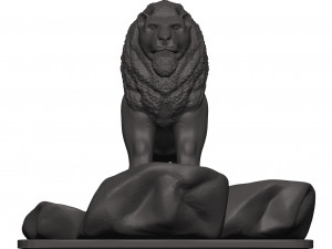 Lion 3D Принт Модель