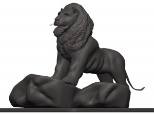 Lion 3D Принт Модель