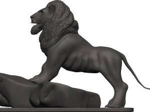 Lion 3D Print Model