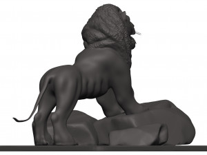 Lion 3D Принт Модель
