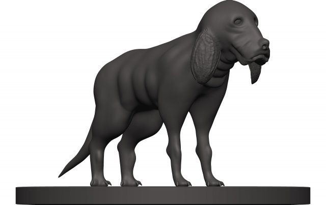 Beagle Modelo de impresión 3D .c4d .max .obj .3ds .fbx .stl .blend 