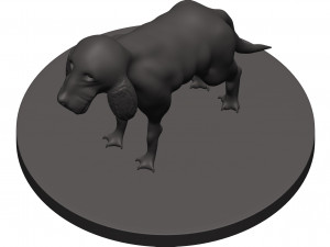 Beagle Modelo de impresión 3D