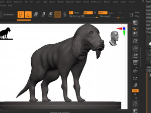 Beagle 3D Print Model
