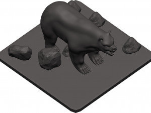 Bear Model do druku 3D