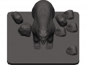 Bear Model do druku 3D