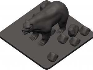 Bear Model do druku 3D