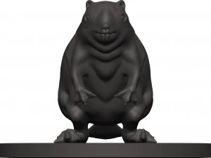 Beaver 3D Print Model